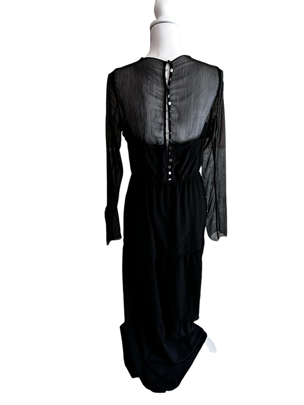 Pamela Love x RTR Sheer Midi Dress Size Large - Picture 7 of 8